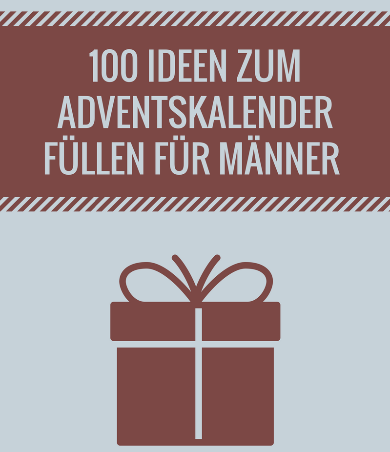 ideen für adventskalender für männer